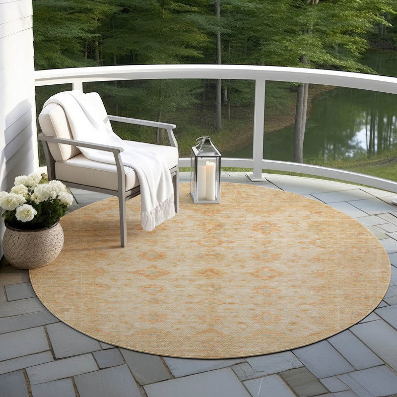Tapis intérieur / extérieur lavable Bellandria, 8 pi x 8 pi
