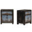 Bangkok 50cm W Solid Wood Bedside Table
