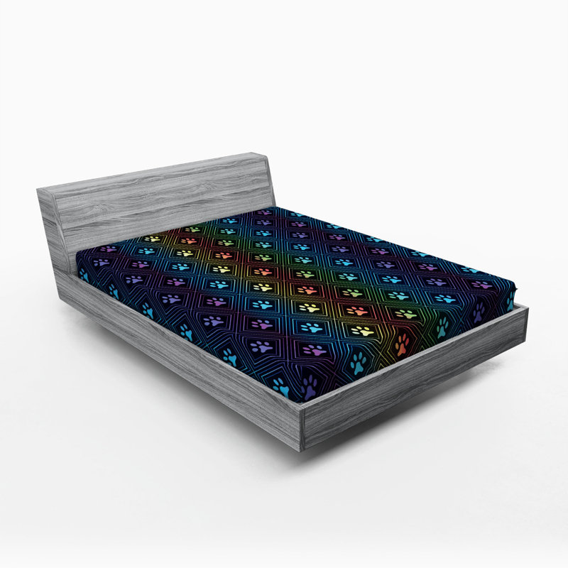 Microfiber Jersey Knit Fitted Sheet, European Kingsize (160 x 200cm)