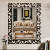 Infinity Rectangle Resin Beveled Wall Mirror