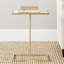 Worcester Glass Top Sled End Table-20765382