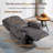 Tayani 36.10" Wide Modern Comfortable Upholstered,Liftable Large Power Recliner-1497649851