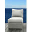 Chaise de patio entièrement assemblée avec coussins-521580745