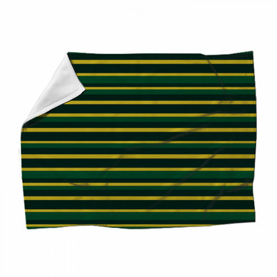 Stripes Fleece Throw Blanket - Pattern Throws for Sofas or Beds