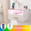 42cm W Plywood / Laminate Board Bedside Table