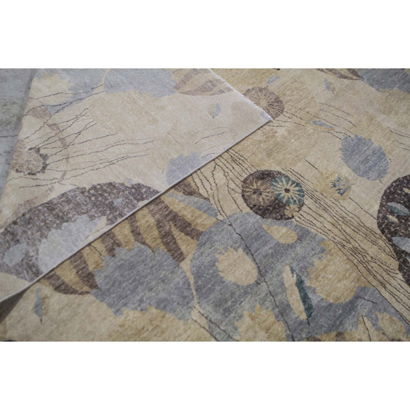 Brookhaven Abstract Area Rug in Ivory