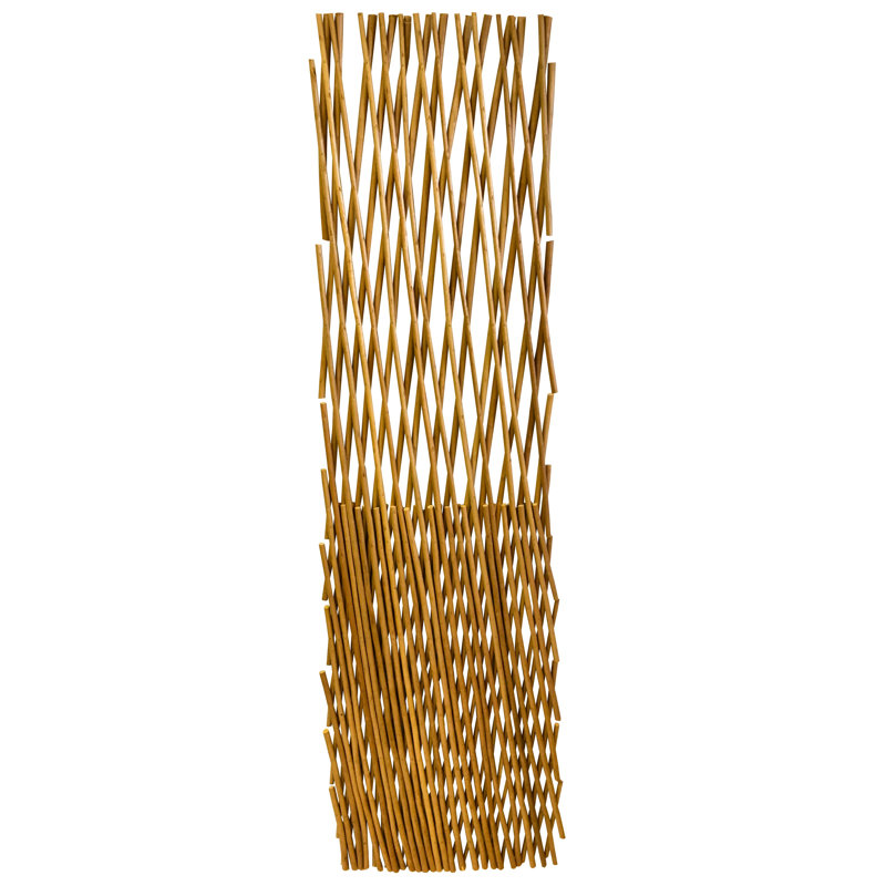 48'' H x 72'' W Wood Expanding Trellis