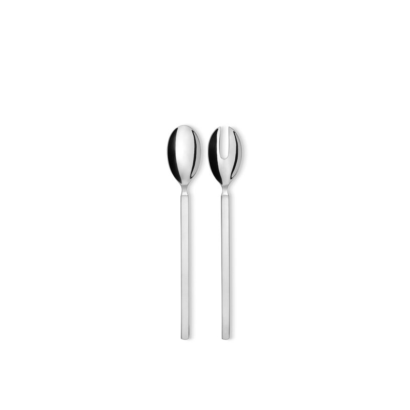 Achille Castiglioni Stainless Steel Salad Serving Set