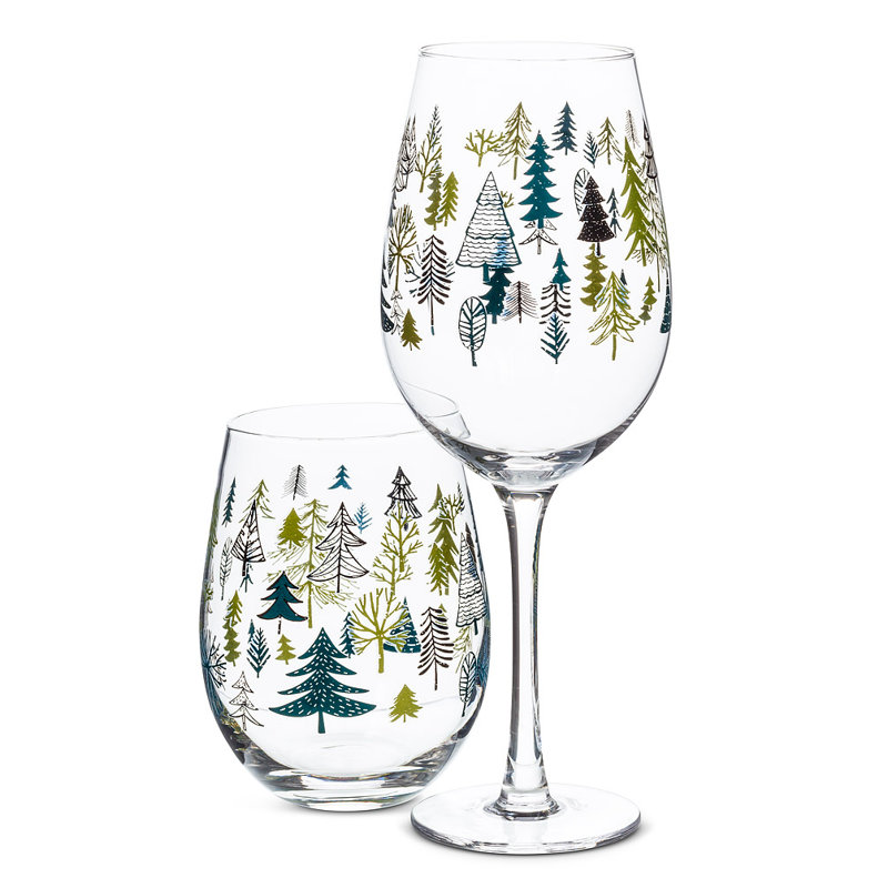 14.00oz. Drinking Glass Set