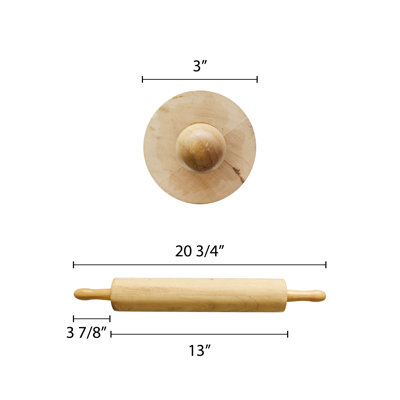 Wood Standard Rolling Pin