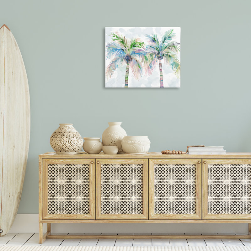 «Soft Palm Tree pair» par Ziwei Li, H 24 po x l 30 po