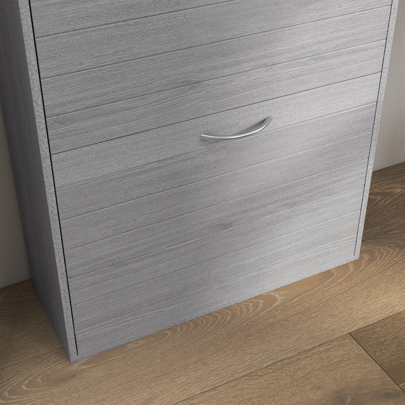 12 Pair Flip Down Shoe Storage
