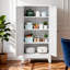 Garde-manger en métal 3 tablettes réglables-718327140