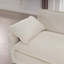 Canapé modulaire à assise profonde et canapé modulaire à 3 places avec repose-pieds-989819320