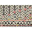 Flamenco Dancing Southwestern Area Rug in Black/White/Red-1274224664
