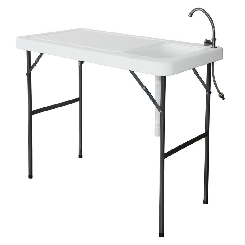 Cadre de cuisine d'extérieur portatif pliable 37 po