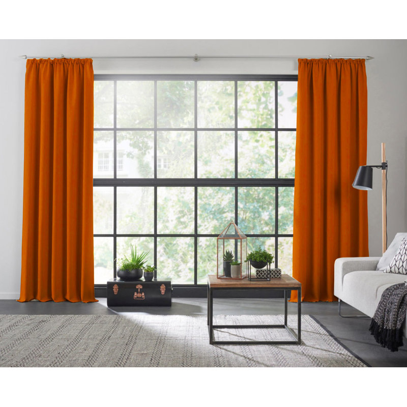 Blackout Curtain, Terra, 245cm H x 145cm W