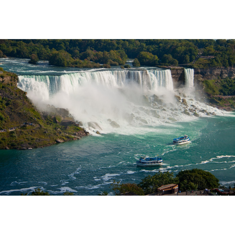 American Falls by Gr8mgb - Wrapped Canvas Print, 30cm H x 46cm W x 3.8cm D