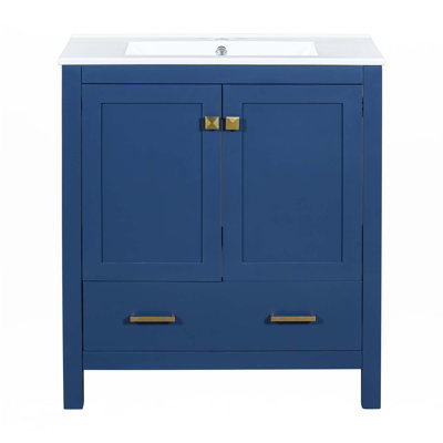 Meuble-lavabo 30 po avec lavabo simple