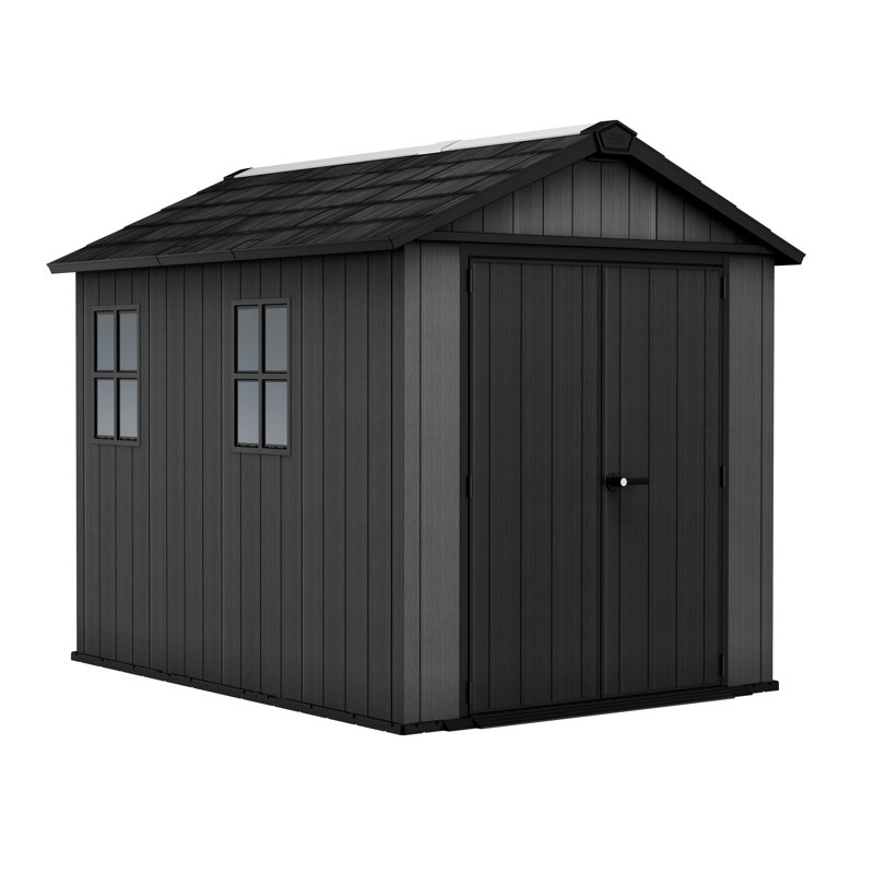 Keter Newton 7 ft. W x 9 ft. D Apex Outdoor Garden Shed