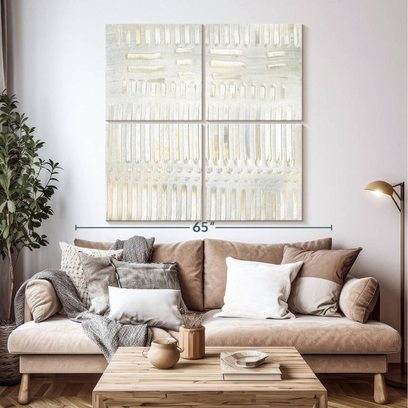 Birch Pattern I, 50" H x 50" W