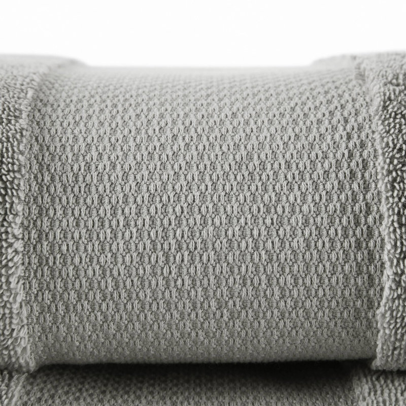 2 PCS 35X70" - 2PK 100% Cotton Bath Sheet Set, Grey