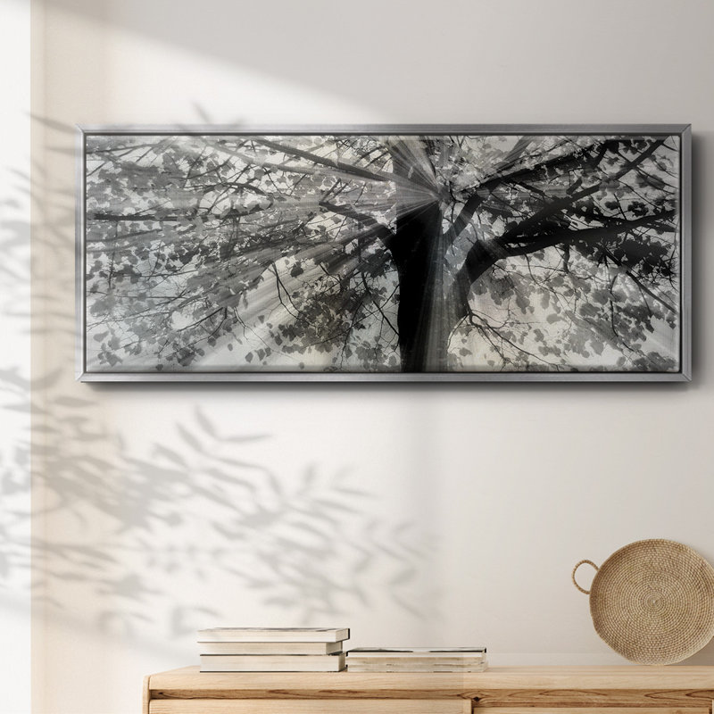Storey From Light and Shadow- Framed Canvas, 20" H x 50" W