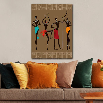 Peinture sur toile tendue