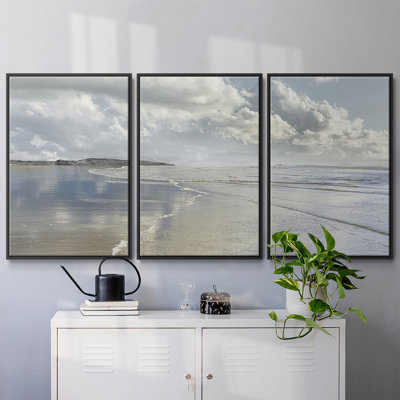 Infinity Beach, reproduction sur toile 3 pièces