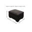  Fauteuil en cuir avec repose-pieds Vegan