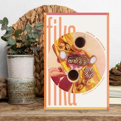 Sweet Morning Pastries by Anna Zdanowicz - Wrapped Canvas Print