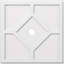 Médaillon de plafond contemporain en PVC de qualité architecturale Embry-36075619