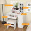 Ensemble coiffeuse avec tabouret et miroir Dasher-1351356159