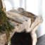 Odette Natural Teak Wood Console Sofa Table