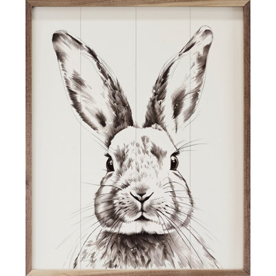 Simple lapin blanc
