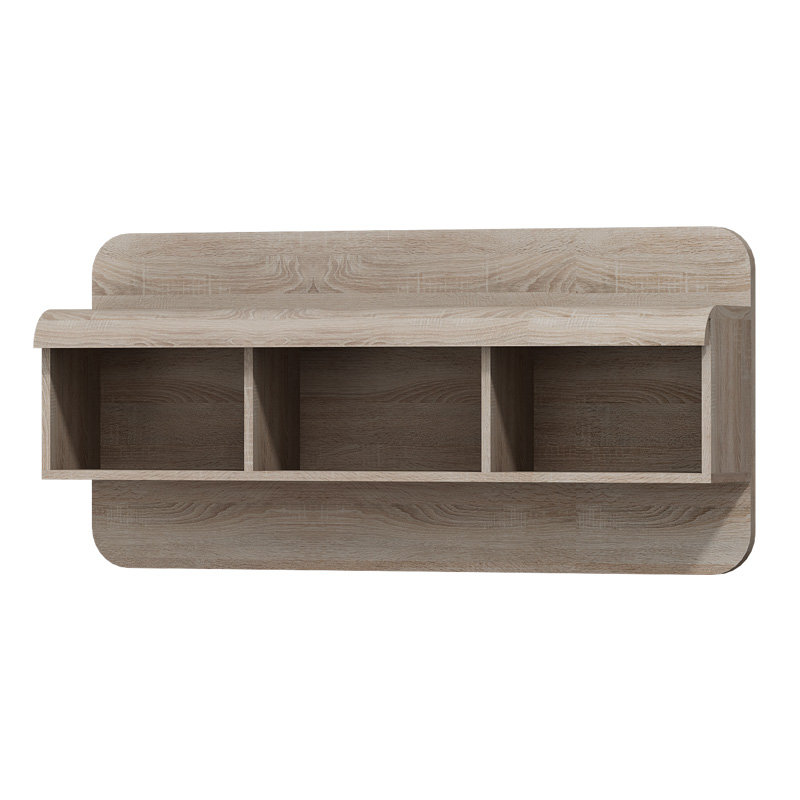 Beneduce Cube Shelf, Light Brown