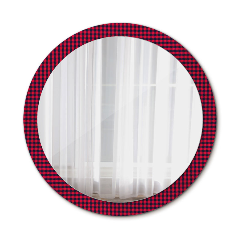Huldar Glass Flat Wall Mirror