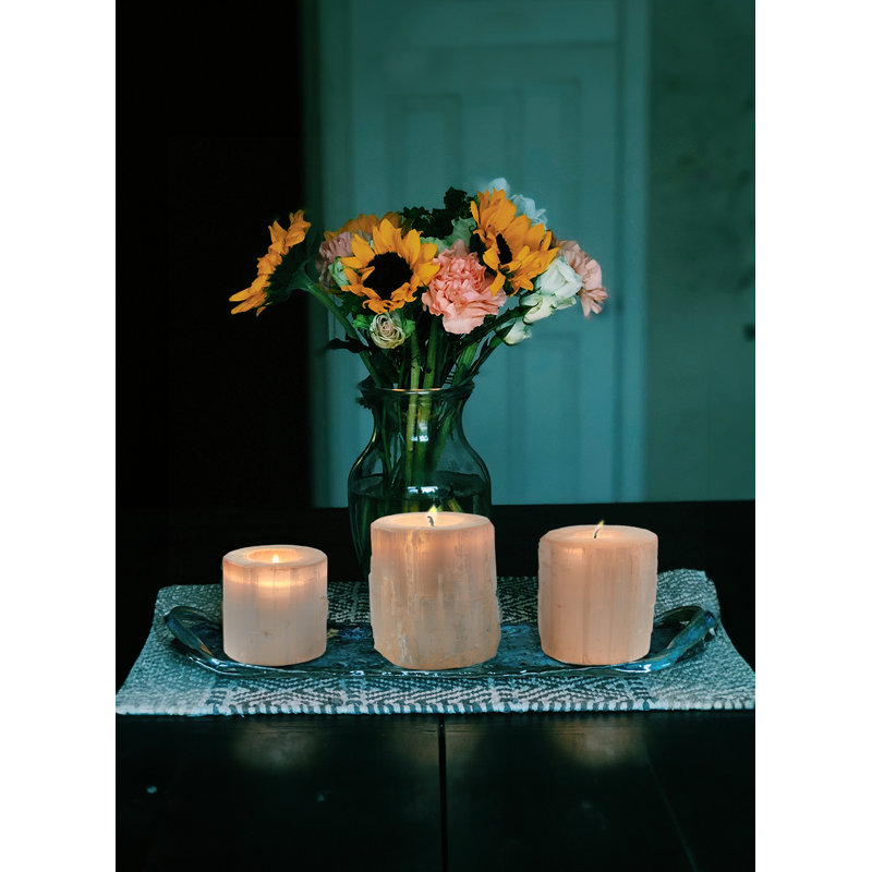 Ensemble de 12 porte-bougies en verre Serene Spaces Living, H 4 po x l 4 po x P 4 po