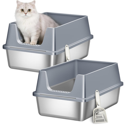 Stainless Steel Litter Box