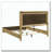 Wood LED Panel Bed