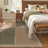 Modern Faux Jute Outdoor Area Rug with Non-Slip Backing, Washable Patio Rug for Deck, Backyard and Indoor-1099587035