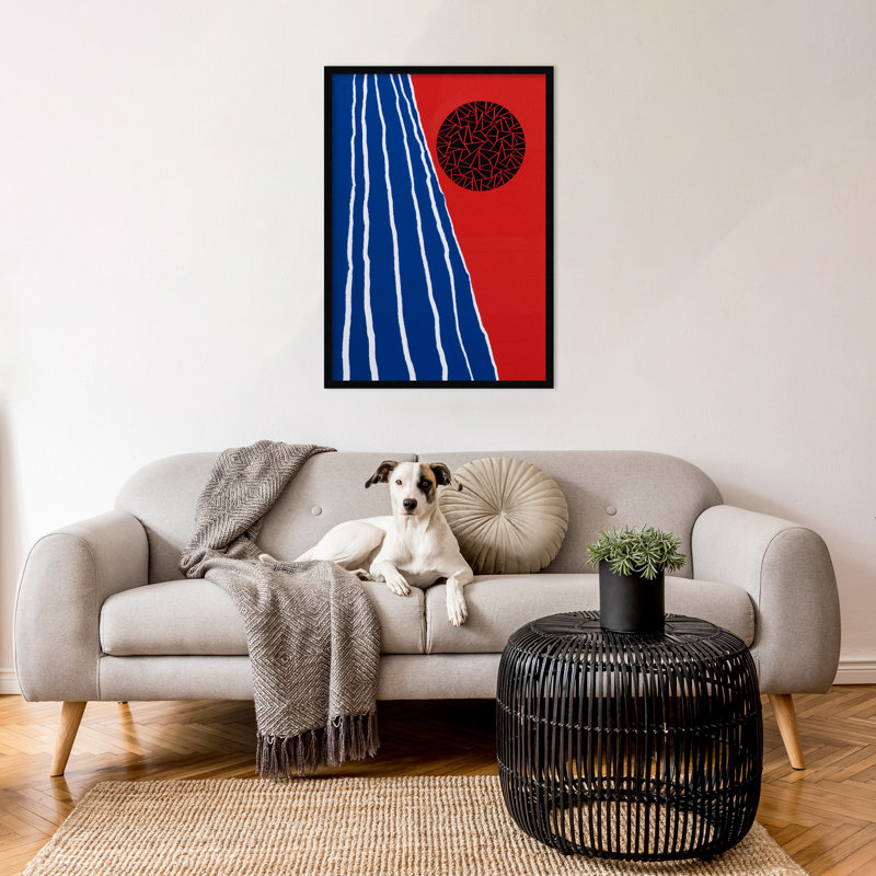 Orbis Factor by Alex Dunn, 33" H x 24" W x 1" D, Black