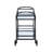 Colson Black Finish Serving Cart