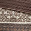 Ensemble de courtepointe réversible en jacquard 5 pièces Princeton - Rouge pour une décoration de chambre luxueuse