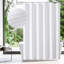 Rideau de douche simple + crochets-1817925318