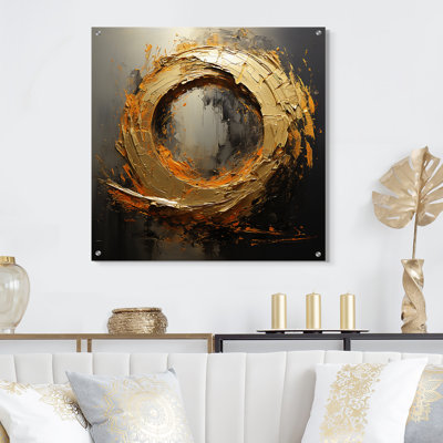 Feldman - Abstract Spirals Acrylic Wall Art Decor
