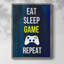 «Gamer At Play V», reproduction sur toile-88298107-97823249-97823250