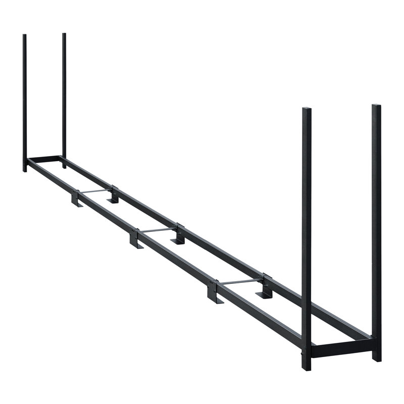 Shelterlogic 16' Firewood-Rack-In-A-Box, 46.8" H x 187.2" W x 14.3" D