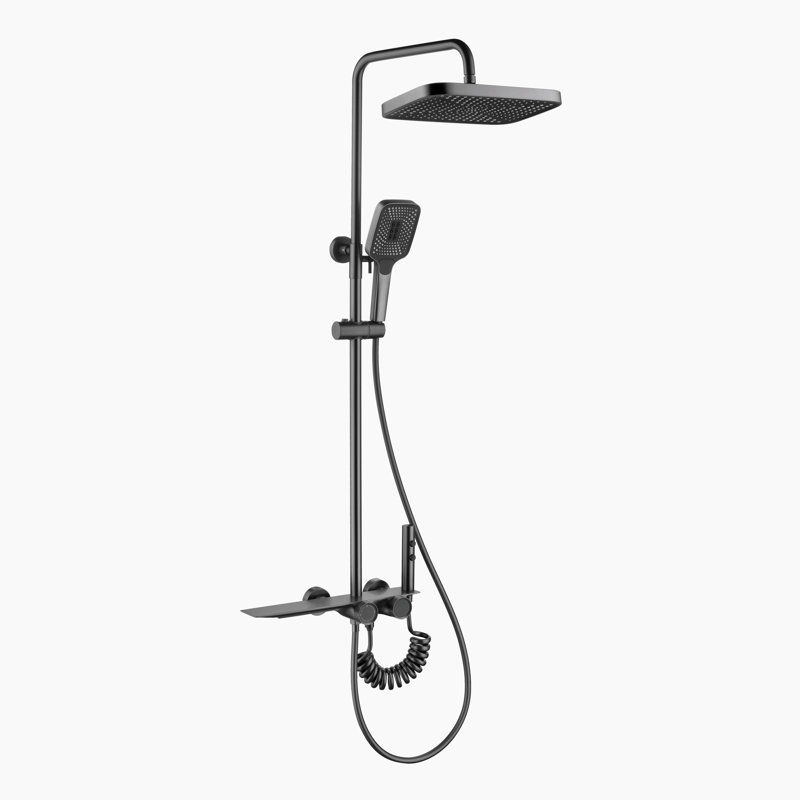 Système de douche thermostatique complet avec affichage de la température Lefton SST2201-2