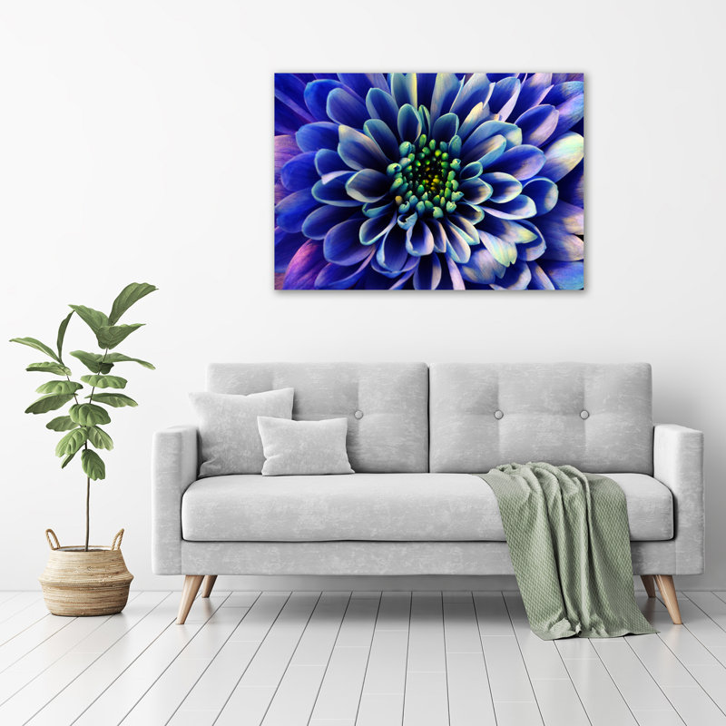 Aster - No Frame Print on Glass